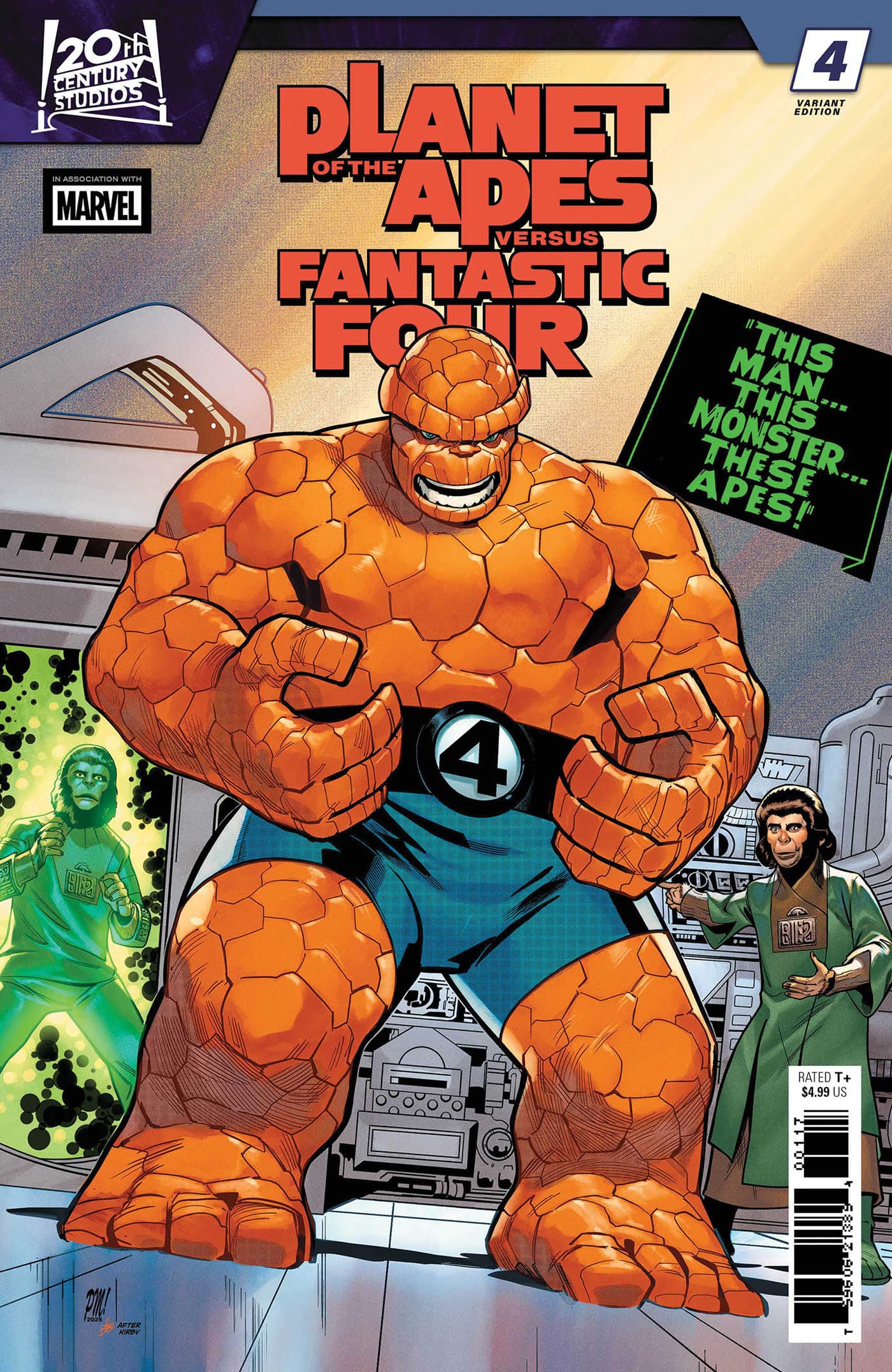 Cover für PLANET OF THE APES VS. FANTASTIC FOUR