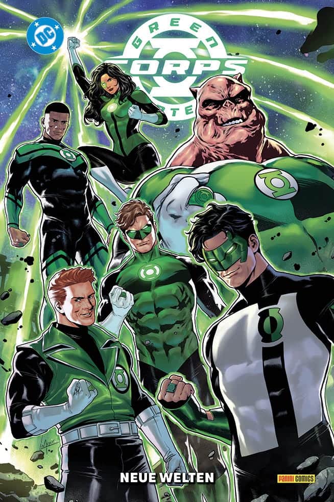 Green Lantern Corps Cover