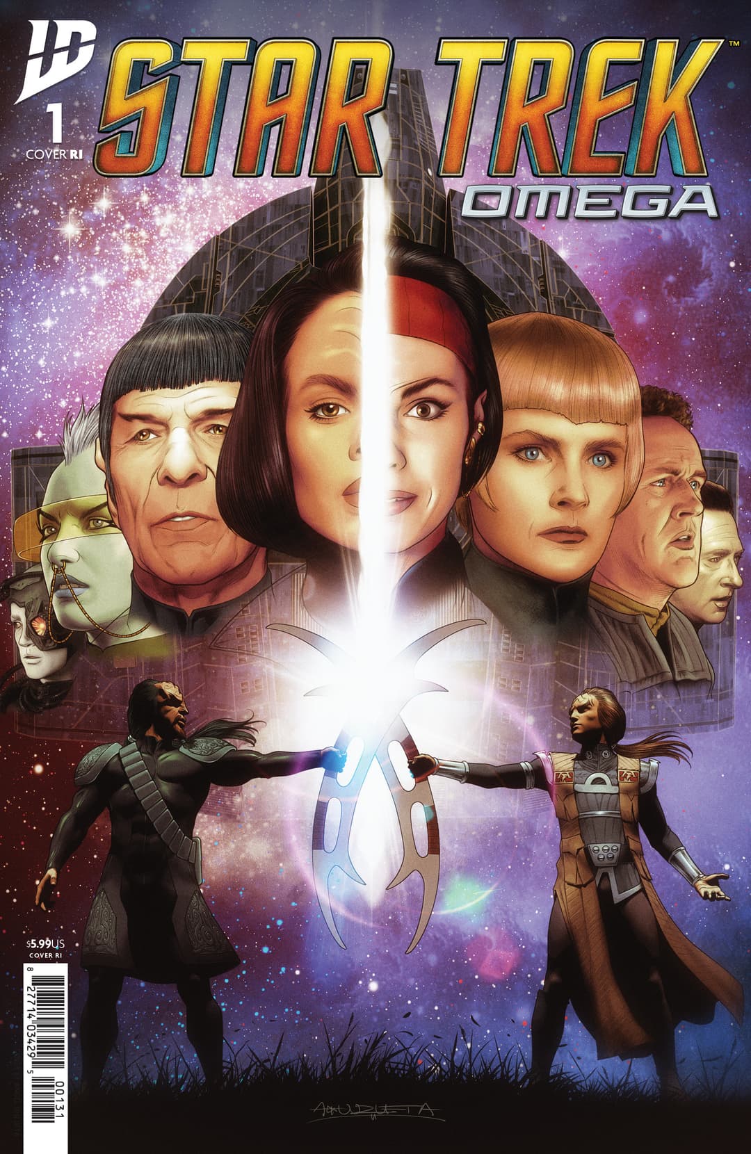 Cover für Star Trek: Omega Variant RI (10) (Unzueta)