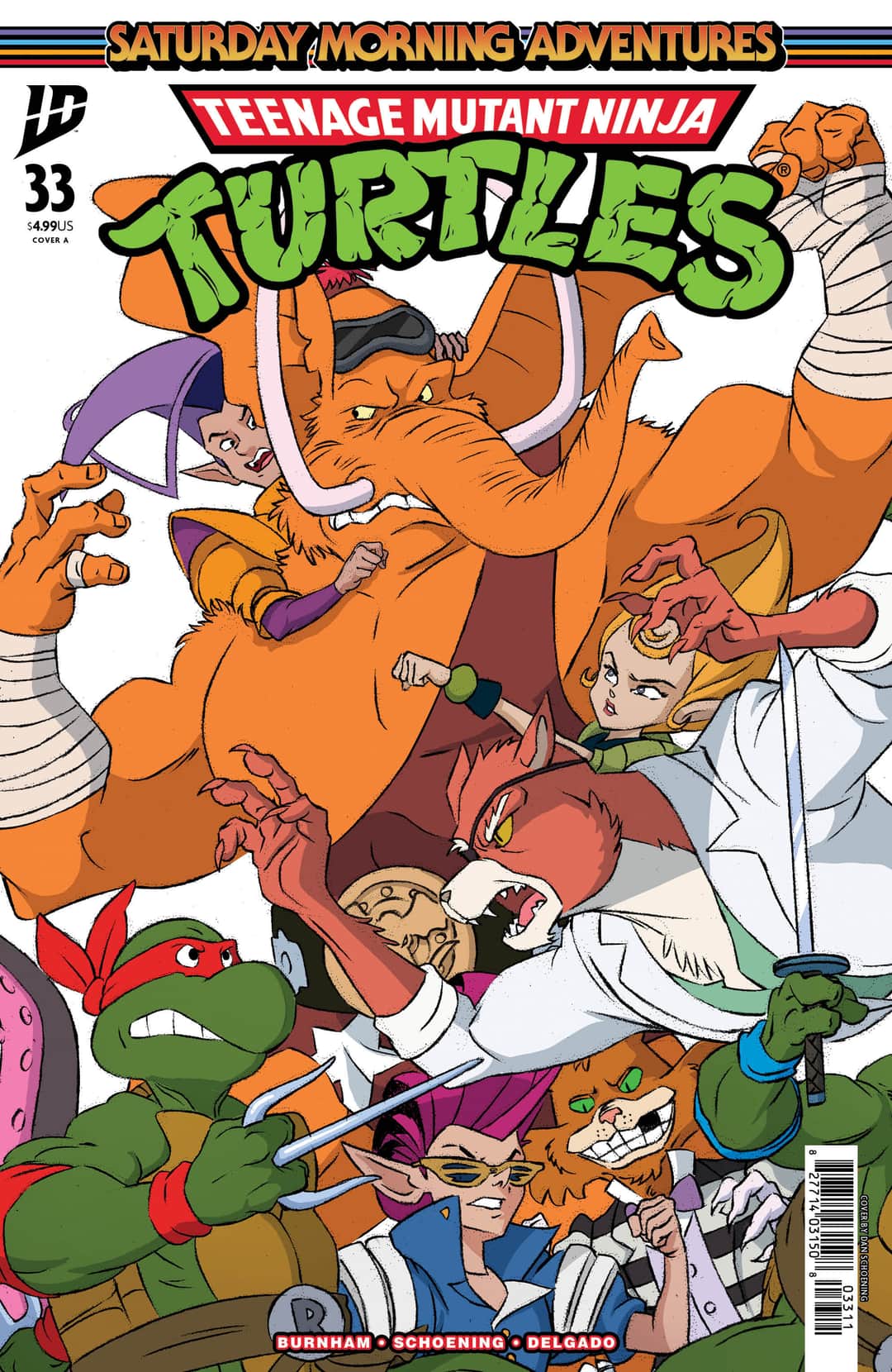 TMNT Saturday Morning Adventures II Cover