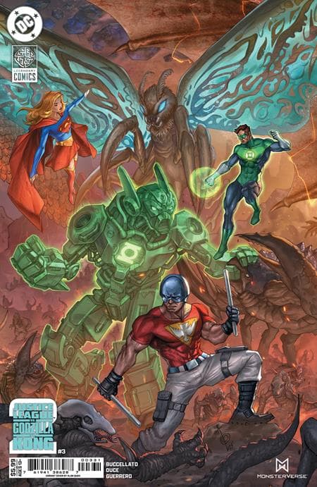 Cover für Justice League vs. Godzilla vs. Kong 2
