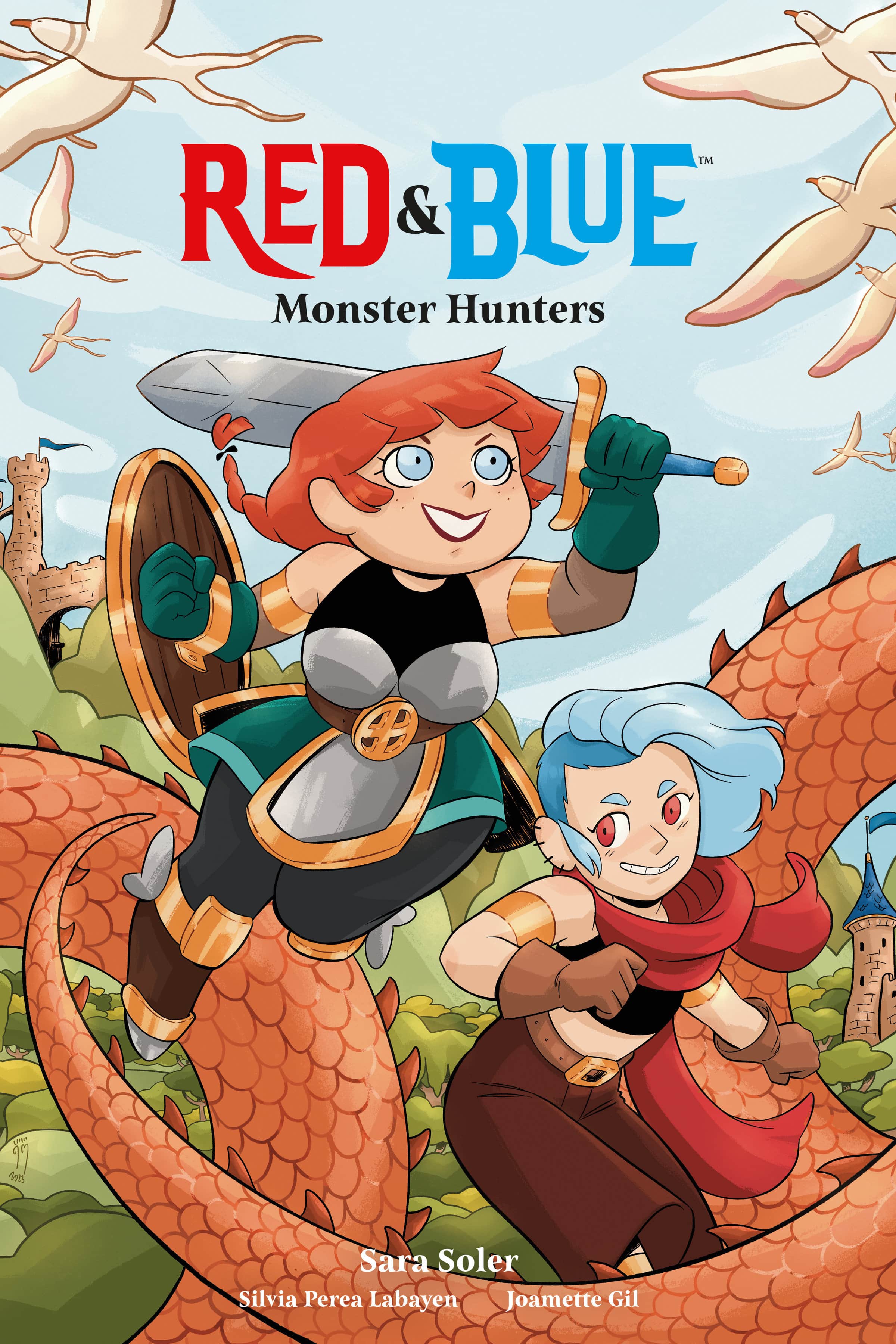 Red & Blue: Monster Hunters Cover