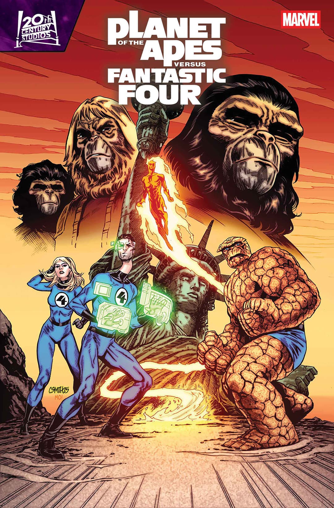 Cover für PLANET OF THE APES VS. FANTASTIC FOUR