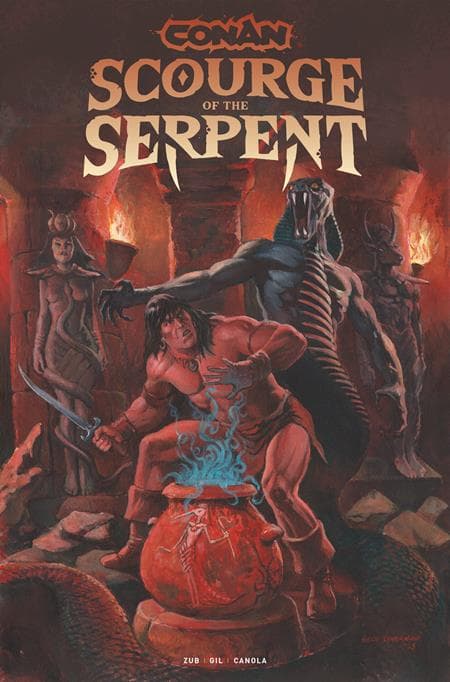 Cover für Conan The Barbarian Scourge Of The Serpent