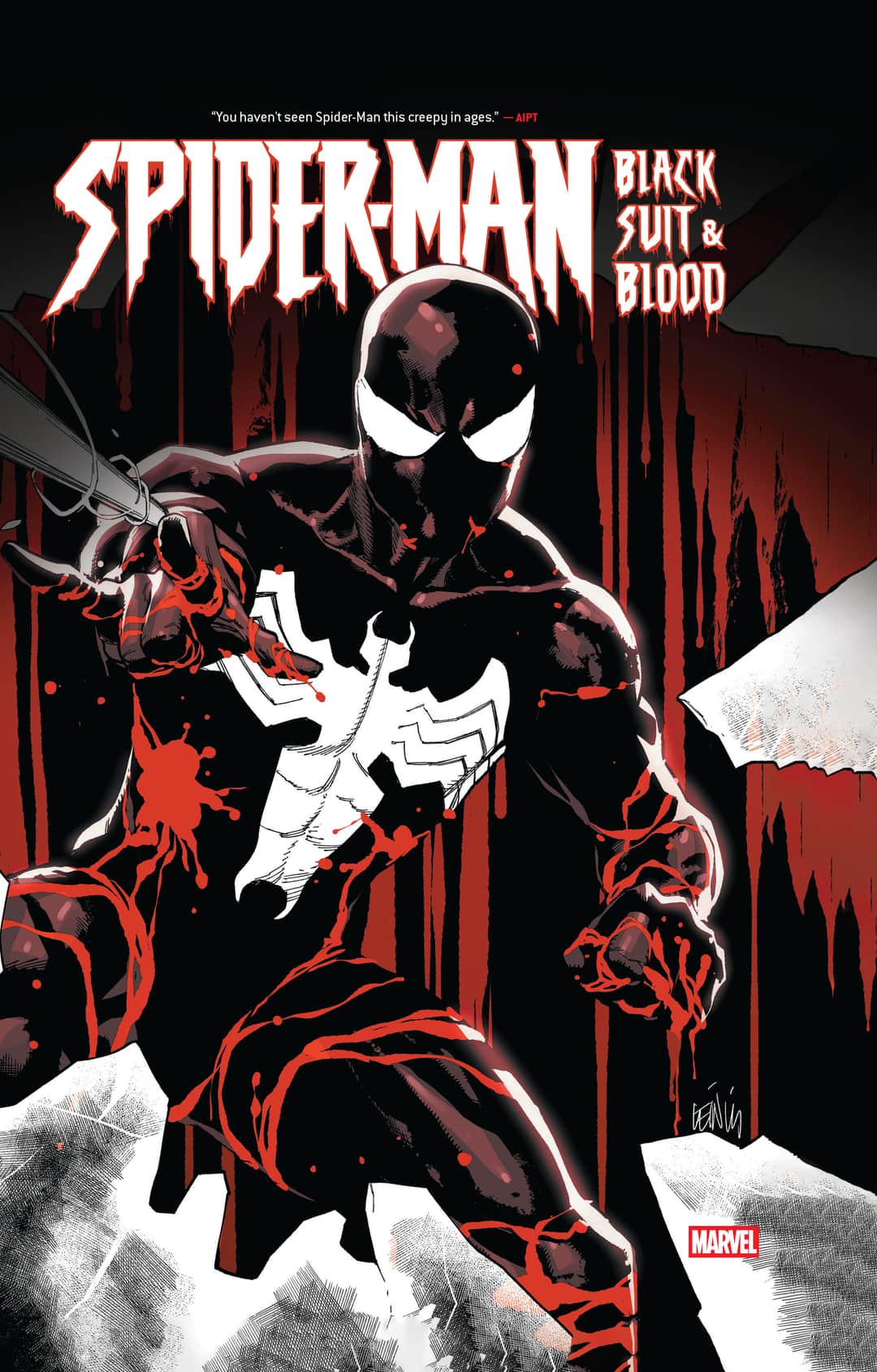 SPIDER-MAN: BLACK SUIT & BLOOD Cover