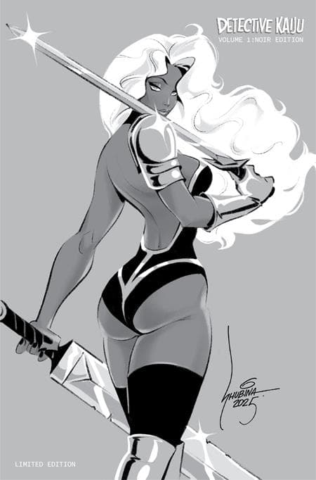 Cover für DETECTIVE KAIJU TP VOL 01 SVETA SHUBINA NOIR EDITION Allocations May Occur