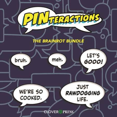 PINTERACTIONS THE BRAINROT ENAMEL PIN (BUNDLE OF 5) Cover