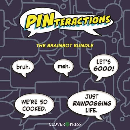 Cover für PINTERACTIONS THE BRAINROT ENAMEL PIN (BUNDLE OF 5)