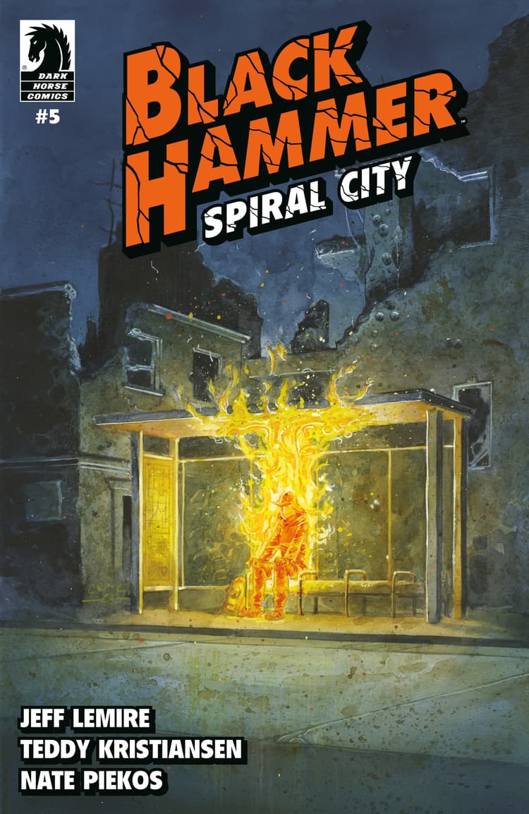 Black Hammer: Spiral City (CVR B) (Tyler Crook)