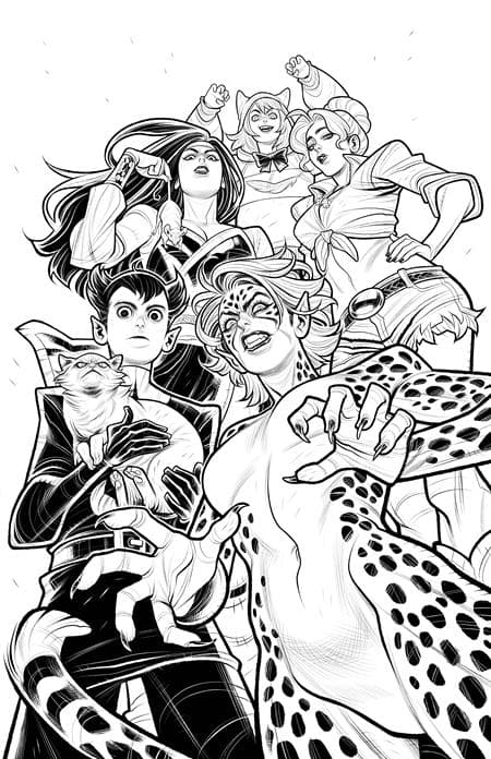 Cover für Cheetah & Cheshire Rob the Justice League