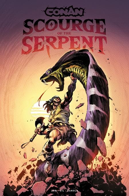 Cover für CONAN THE BARBARIAN SCOURGE OF THE SERPENT TP VOL 01 REGULAR EDITION ROBERTO DE LA TORRE (MR)
