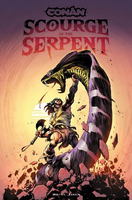 CONAN THE BARBARIAN SCOURGE OF THE SERPENT TP VOL 01 REGULAR EDITION ROBERTO DE LA TORRE (MR) Cover