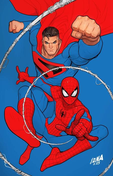 Cover für DC/Marvel Superman/Spider-Man