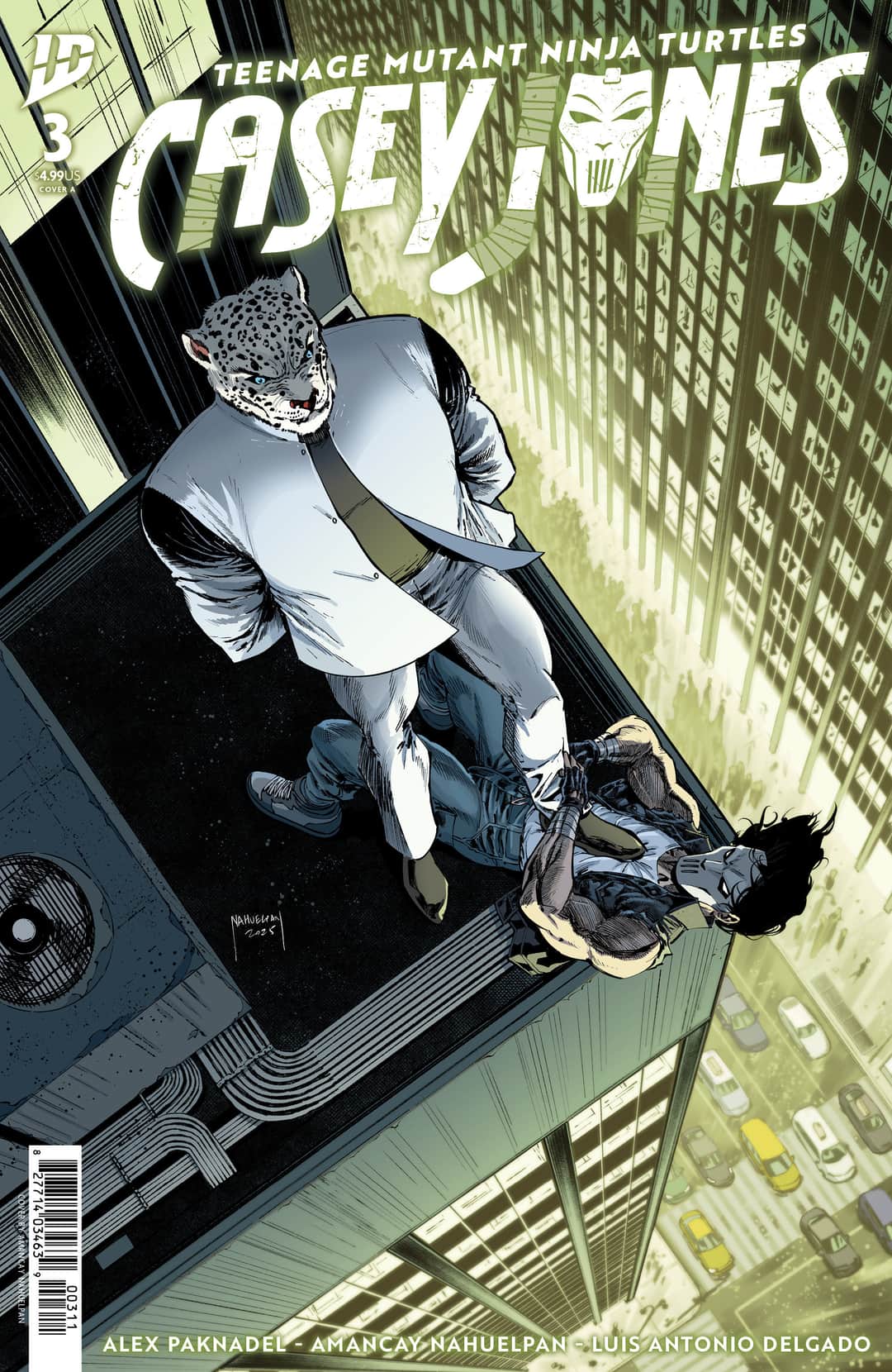 Teenage Mutant Ninja Turtles: Casey Jones Cover