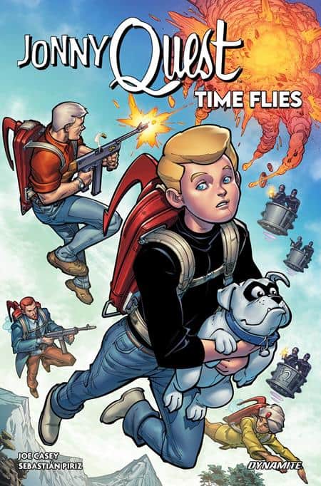 JONNY QUEST HC VOL 01 TIME FLIES Cover