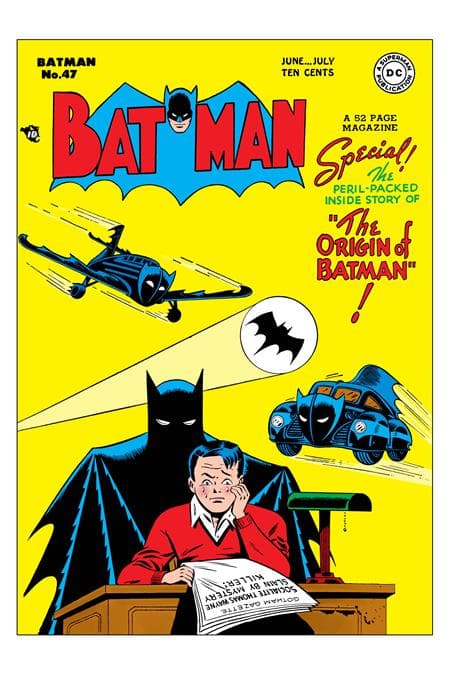 FACSIMILE EDITION CVR A BOB KANE