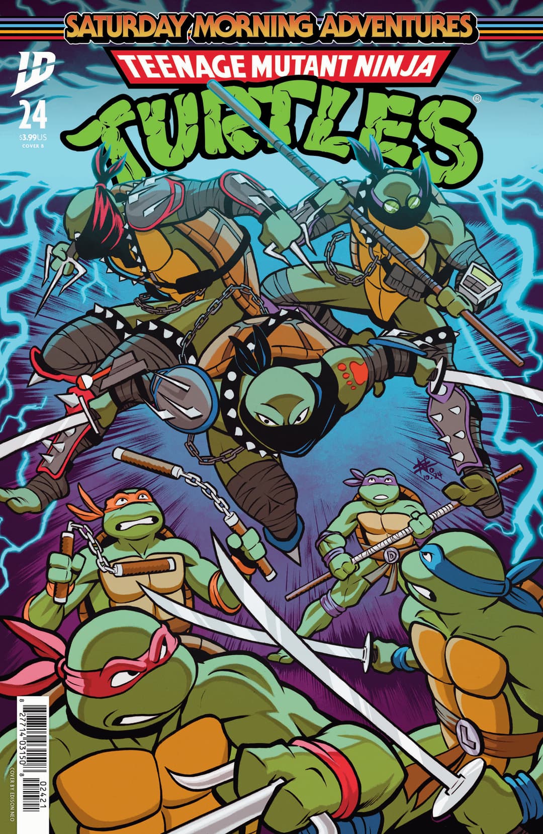 Cover für TMNT Saturday Morning Adventures II