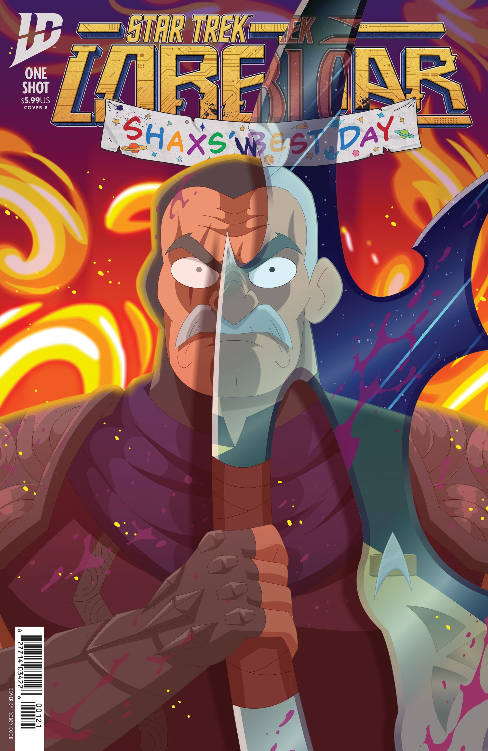 Cover für Star Trek: Lore War—Shaxs' Worst Day Variant B (Cook)