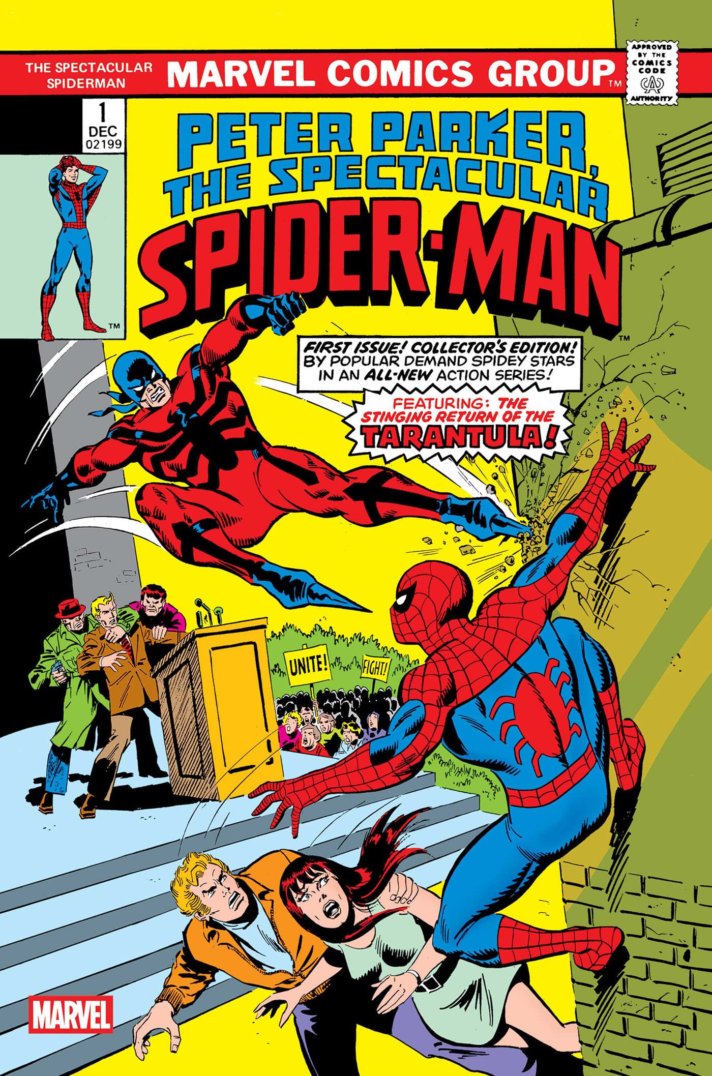 Cover für PETER PARKER, THE SPECTACULAR SPIDER-MAN #1 FACSIMILE EDITION