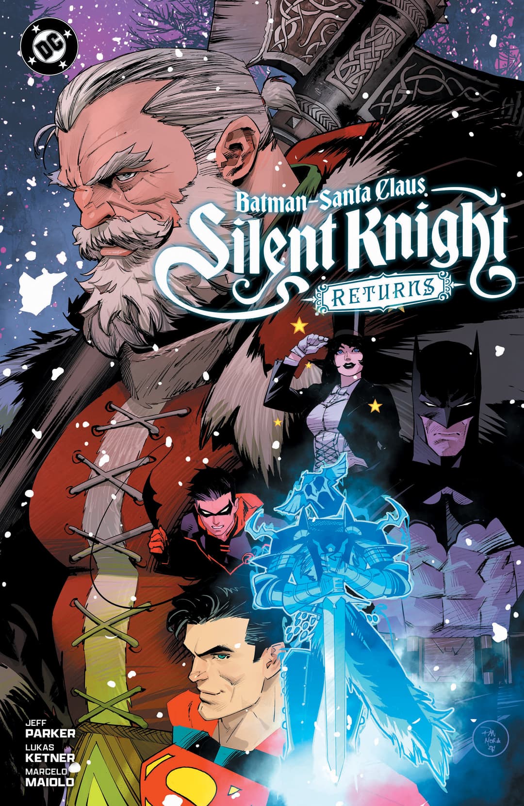 Cover für Batman - Santa Claus: Silent Knight Returns