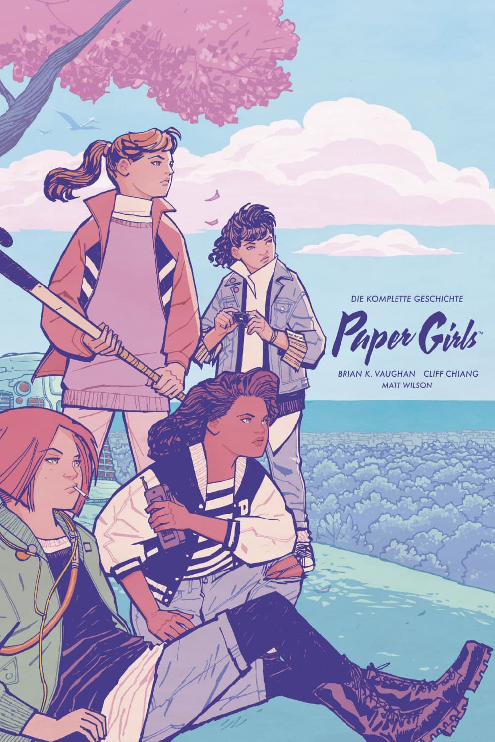 Cover für Paper Girls Gesamtausgabe (Hardcover)