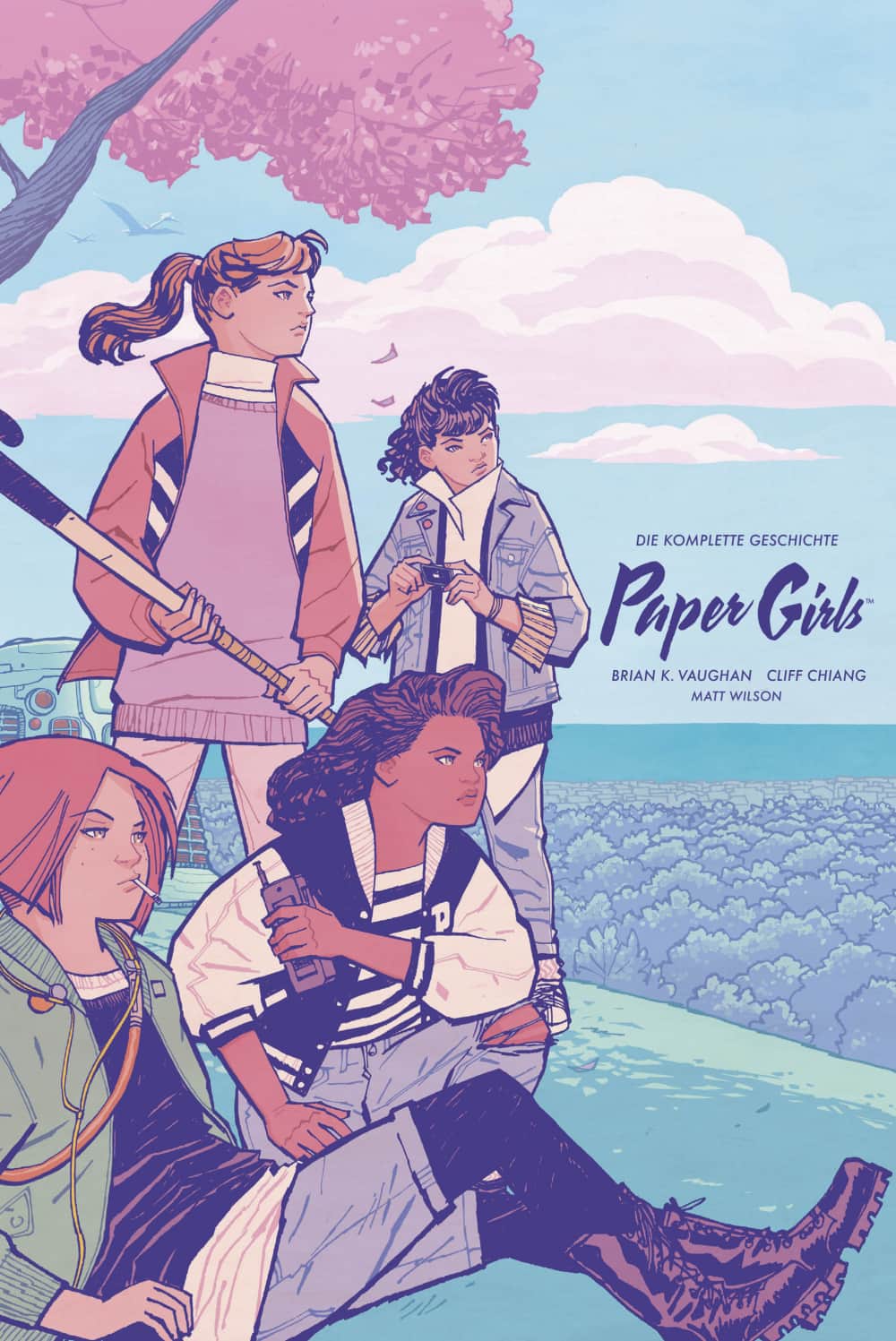 Paper Girls Gesamtausgabe (Hardcover) Cover