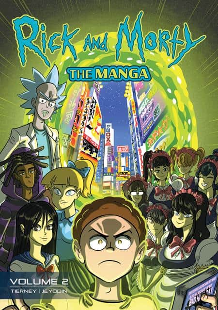 RICK AND MORTY THE MANGA TP VOL 02 AFTER-SCHOOL SCIENCE CLUB Cover