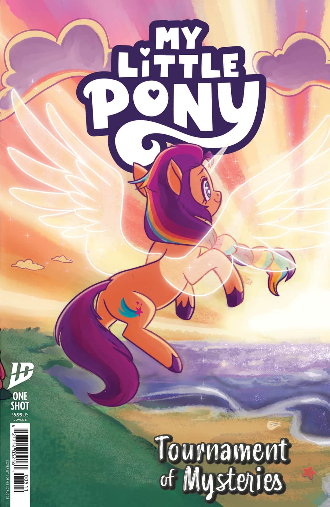 My Little Pony: Tournament of Mysteries Variant B (Scruggs) Cover