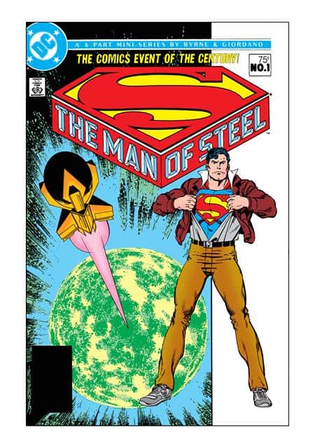 Man of Steel #1 Facsimile Edition Cover