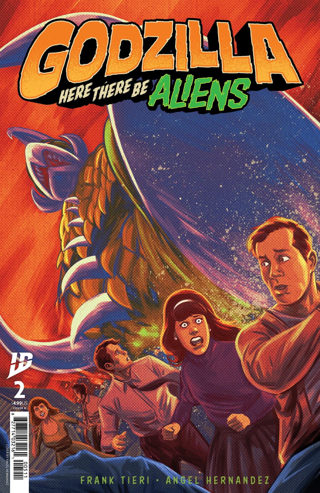 Cover für Godzilla: Here There Be Aliens