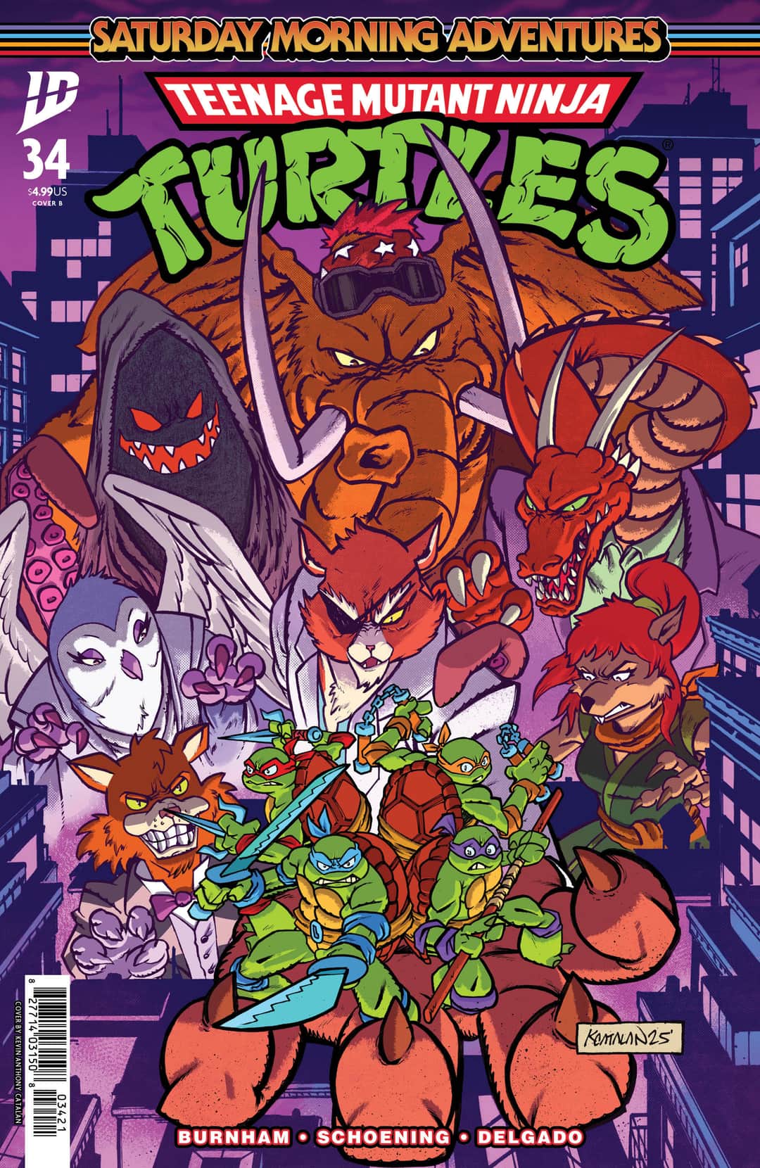Teenage Mutant Ninja Turtles: Saturday Morning Adventures Variant B (Catalan)