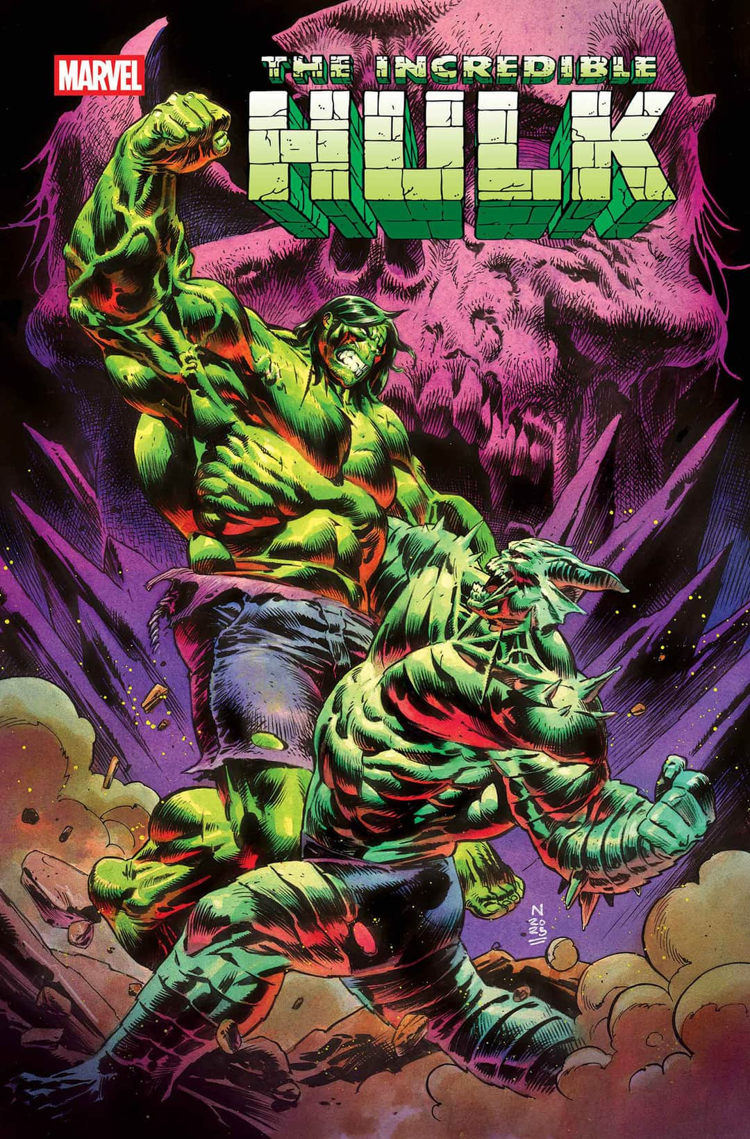 INCREDIBLE HULK Cover