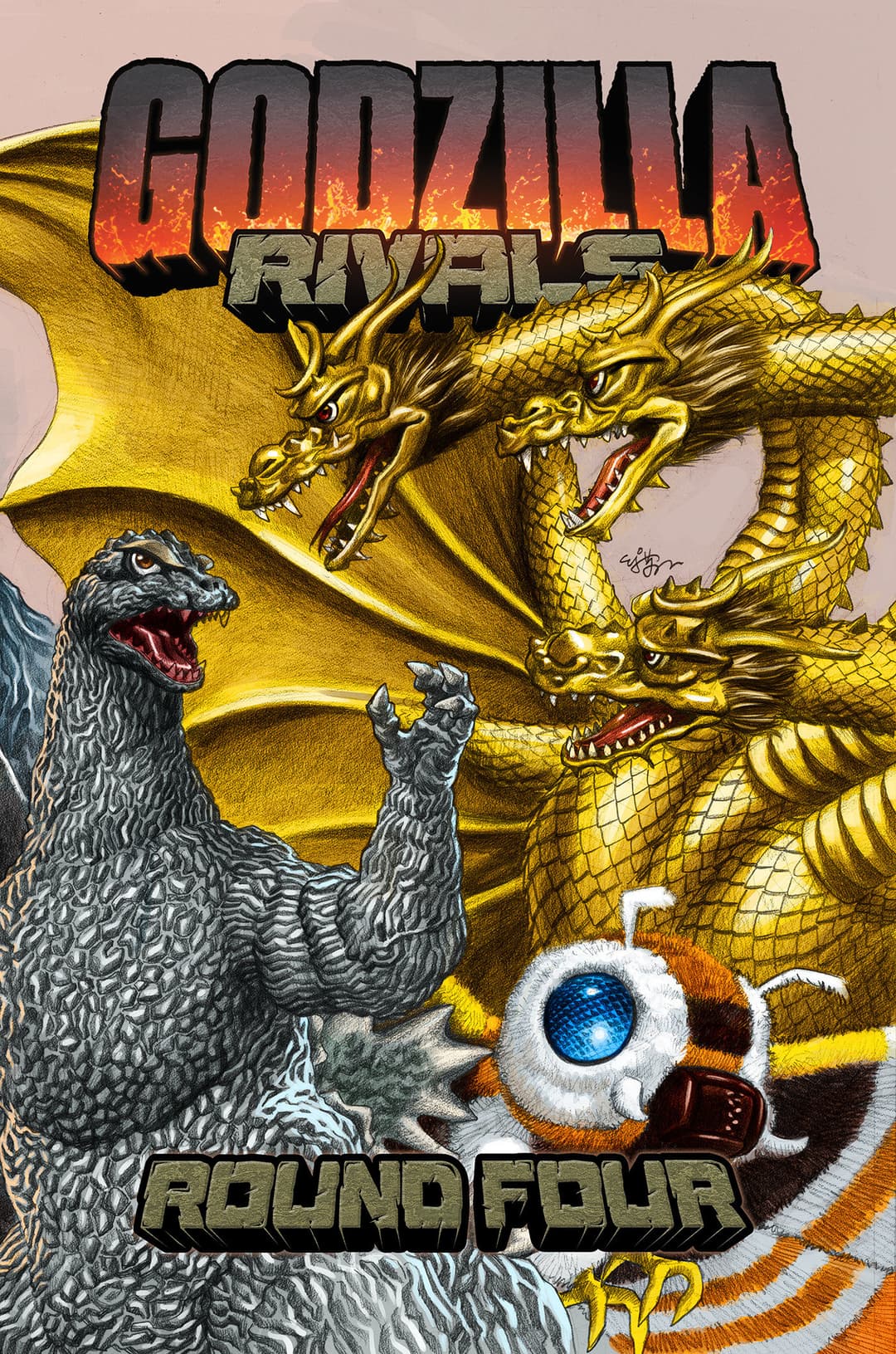 Cover für Godzilla Rivals: Round Four