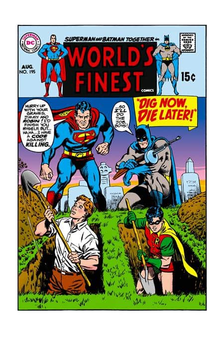 World's Finest Comics #195 Facsimile Edition Cover
