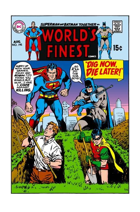 Cover für World's Finest Comics #195 Facsimile Edition