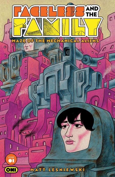 Cover für Faceless and the Family Maze of the Mechanical Aliens
