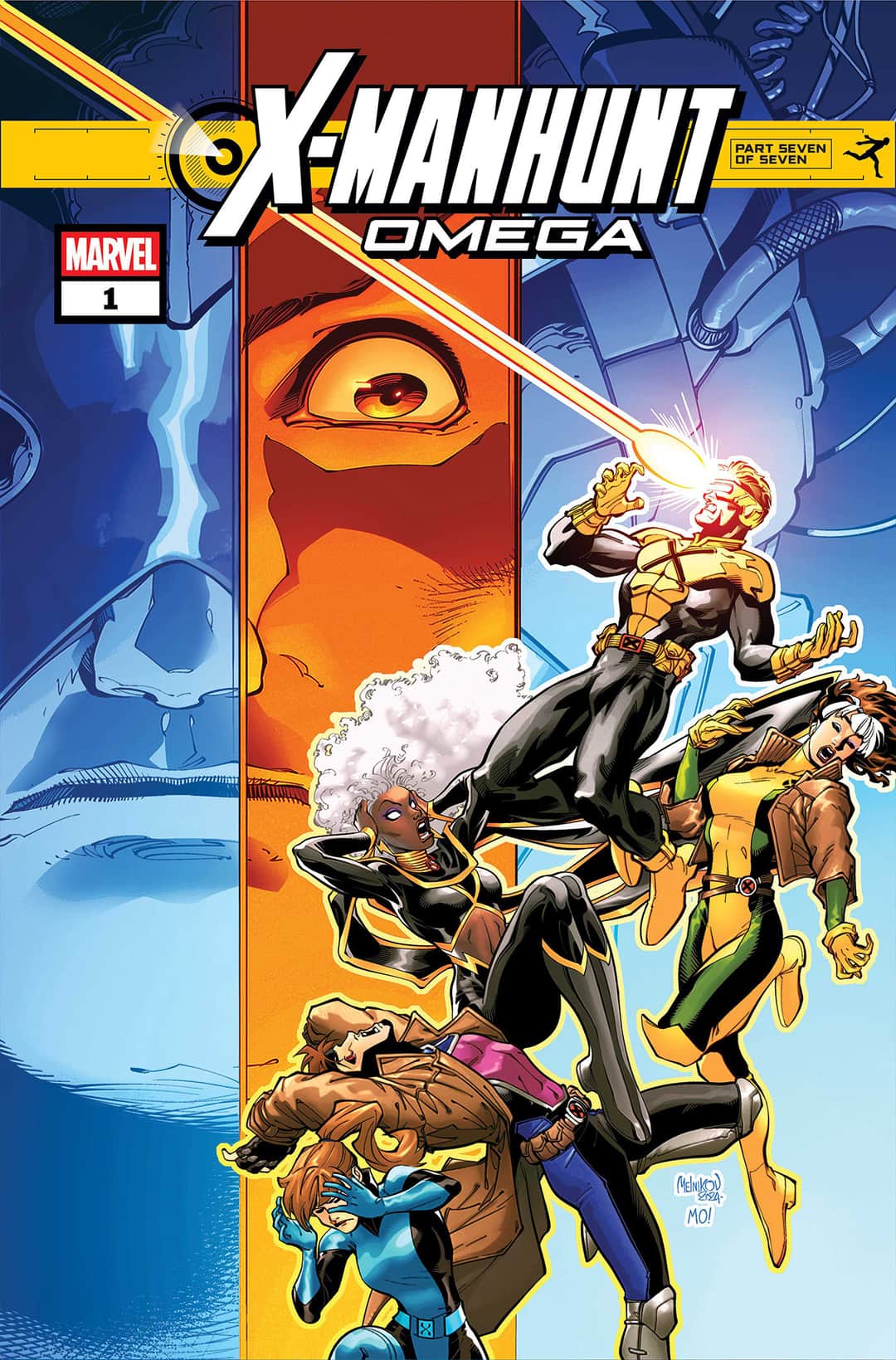 X-MANHUNT OMEGA Cover