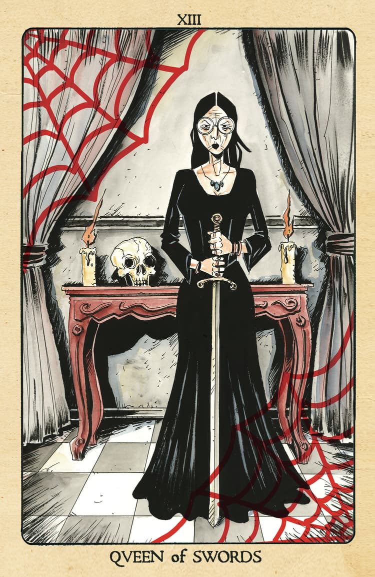 C 1:10 INCV Tarot Card Variant (Full Art, Lemire)