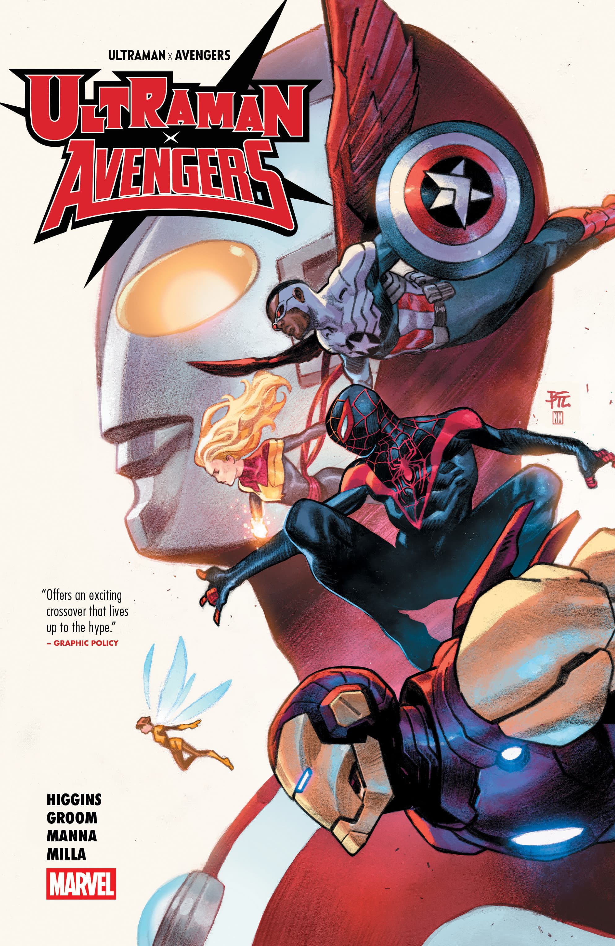 Cover für ULTRAMAN X THE AVENGERS
