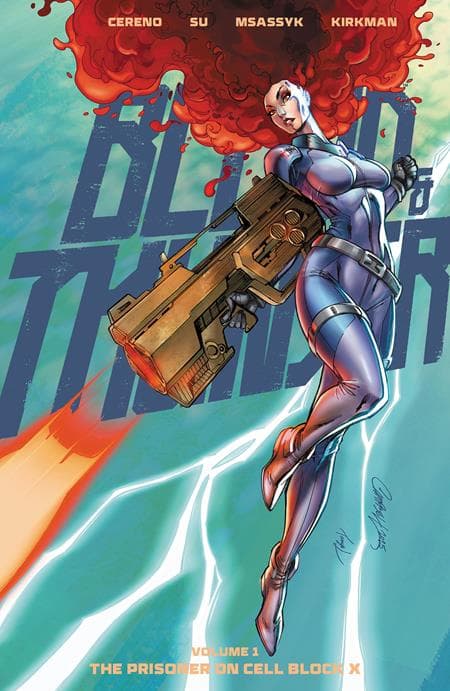 Cover für BLOOD & THUNDER TP VOL 01 J SCOTT CAMPBELL CVR (MR)