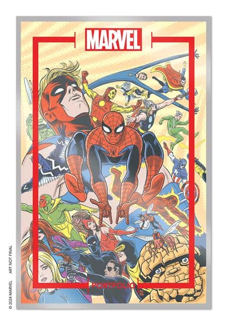 MARVEL PORTFOLIO OF MICHAEL ALLRED MARVEL UNIVERSE 12 PRINT SET Cover