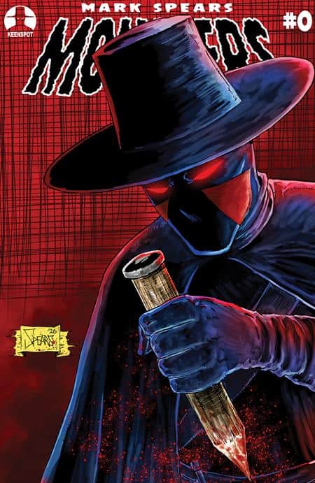 DELUXE EDITION CVR F MARK SPEARS 1:50 HOLOFOIL SLAY IT SKETCH VAR (FREE) (NET)