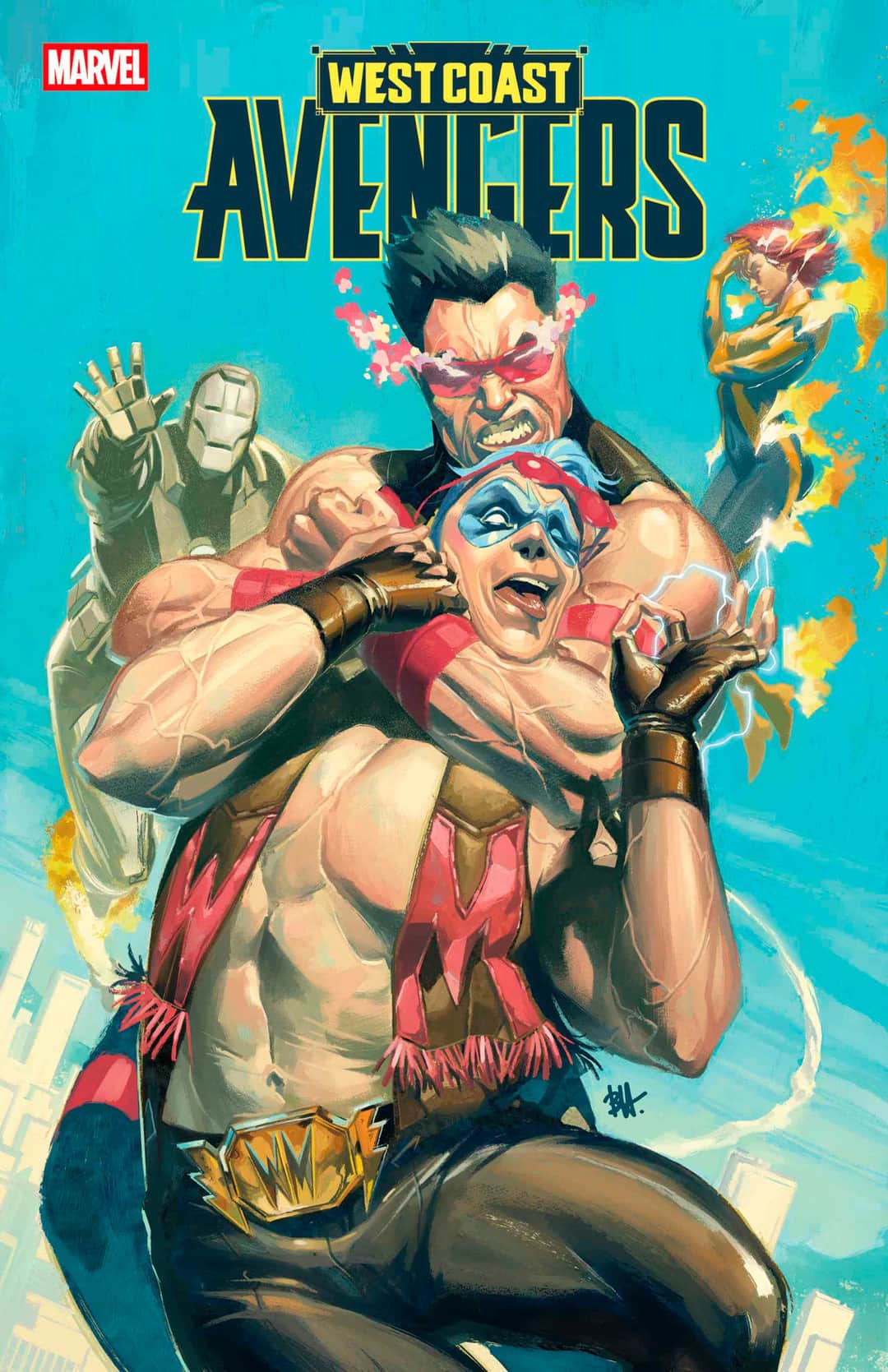 WEST COAST AVENGERS Cover