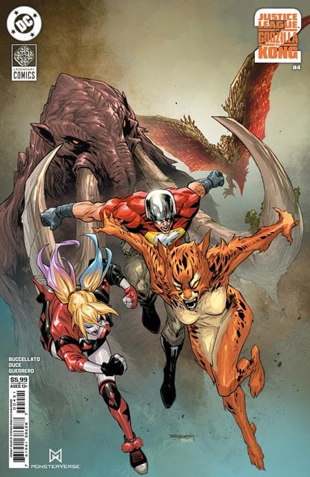 Cover für Justice League vs. Godzilla vs. Kong 2