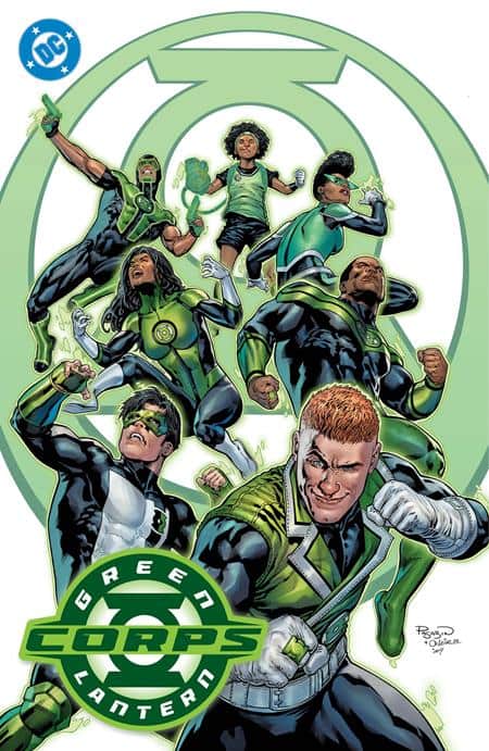 GREEN LANTERN CORPS - NEW WORLD RISING Cover