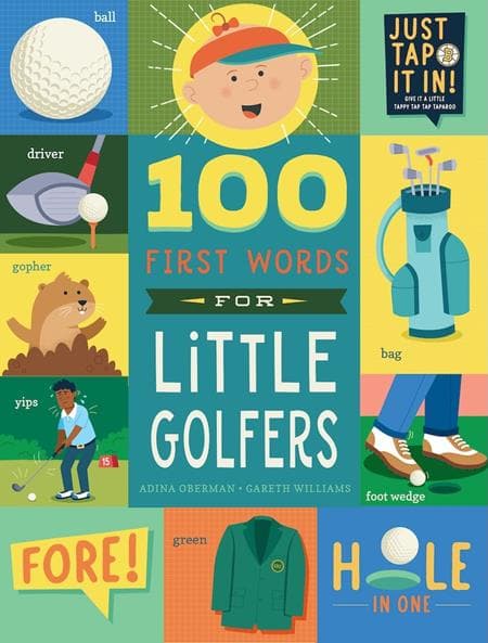 Cover für 100 FIRST WORDS FOR LITTLE GOLFERS HC