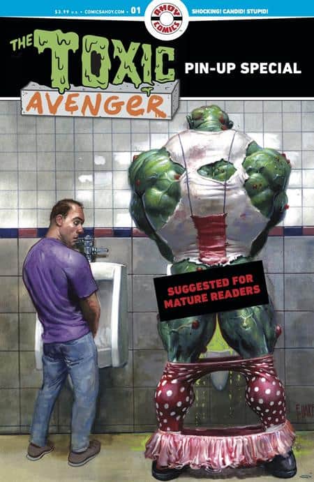 The Toxic Avenger Pinup Special Cover