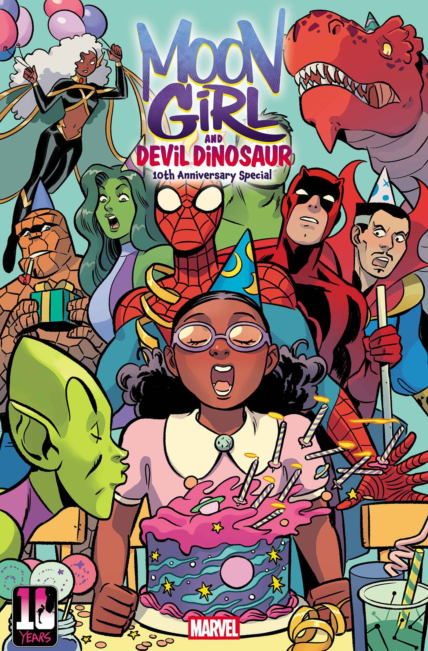 Cover für MOON GIRL & DEVIL DINOSAUR 10TH ANNIVERSARY SPECIAL