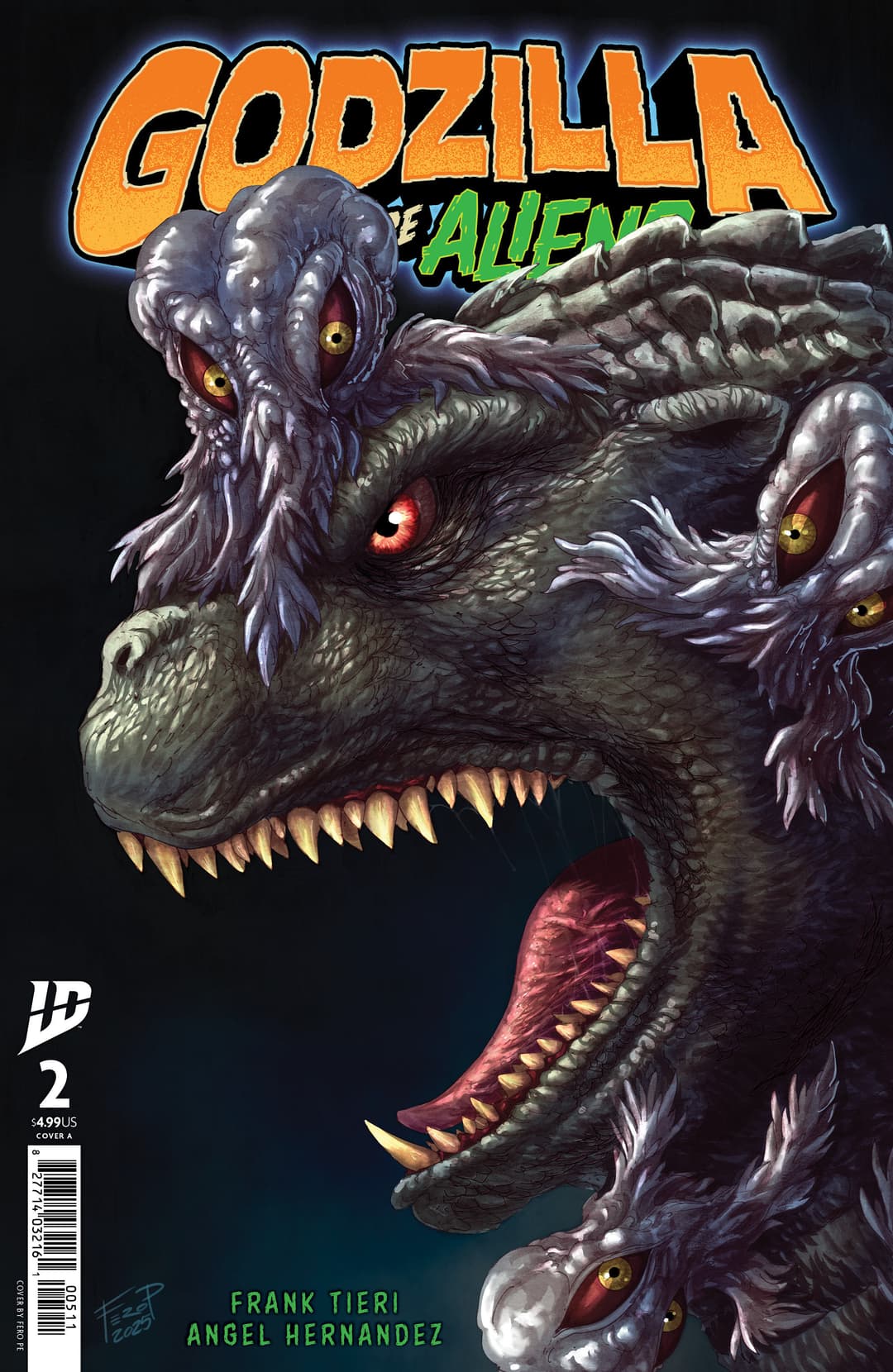 Cover für Godzilla: Here There Be Aliens