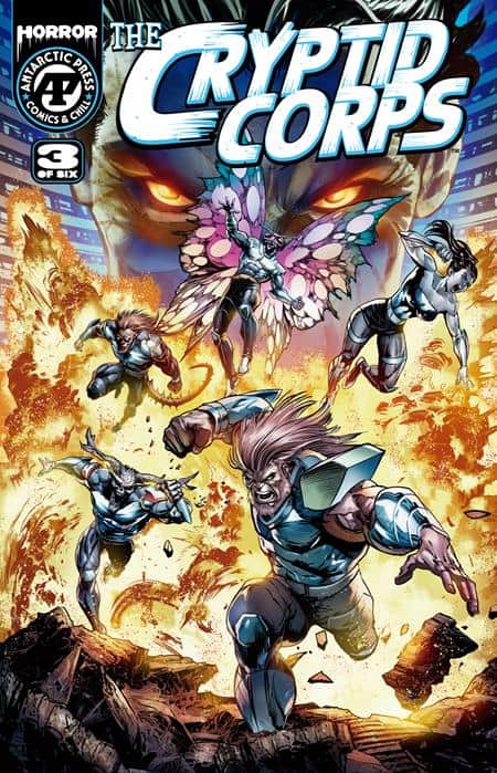 The Cryptid Corps Cover